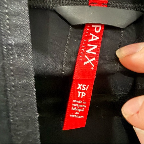 Spanx Jacket Faux Leather Convertible Drape Front in Black - Picture 7 of 11